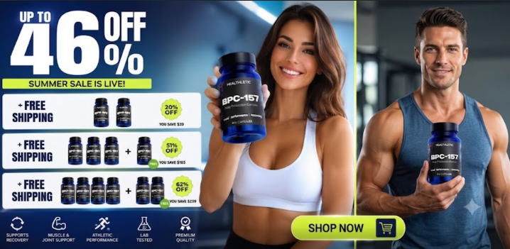Body Protection Compound BPC-157 capsules summer sale offer for US, AU and CA